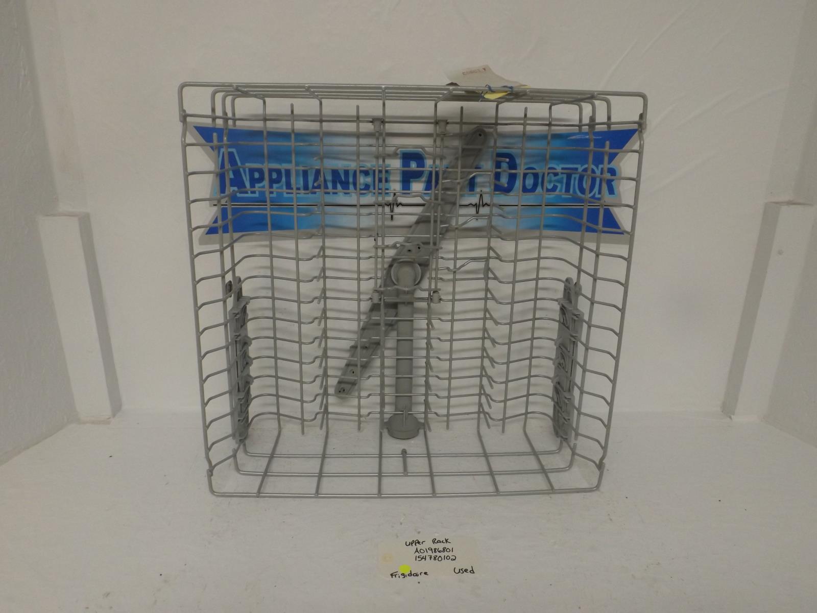 Frigidaire Dishwasher A01986801 154780102 Upper Rack Used Frigidaire Dishwasher A01986801 154780102 Upper Rack Used